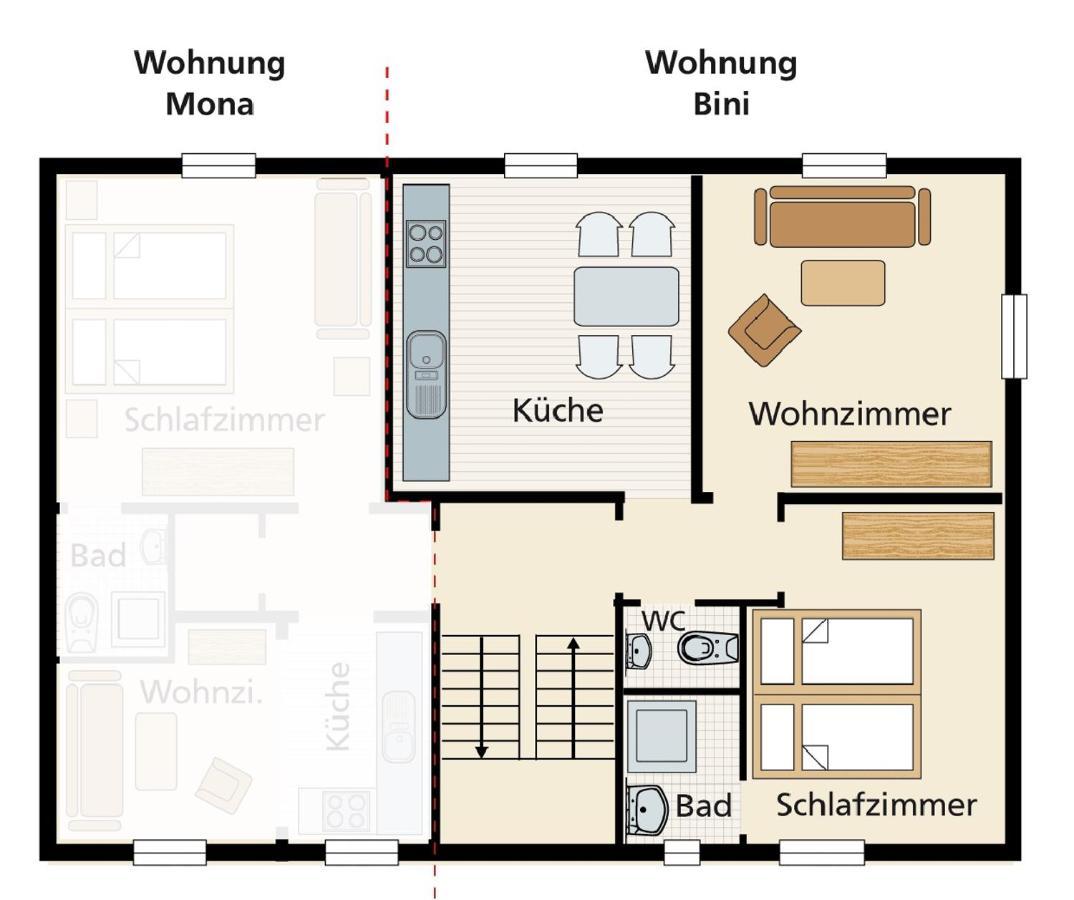 Apartamento Traumblick Am Bartelsborn Kleinern Exterior foto